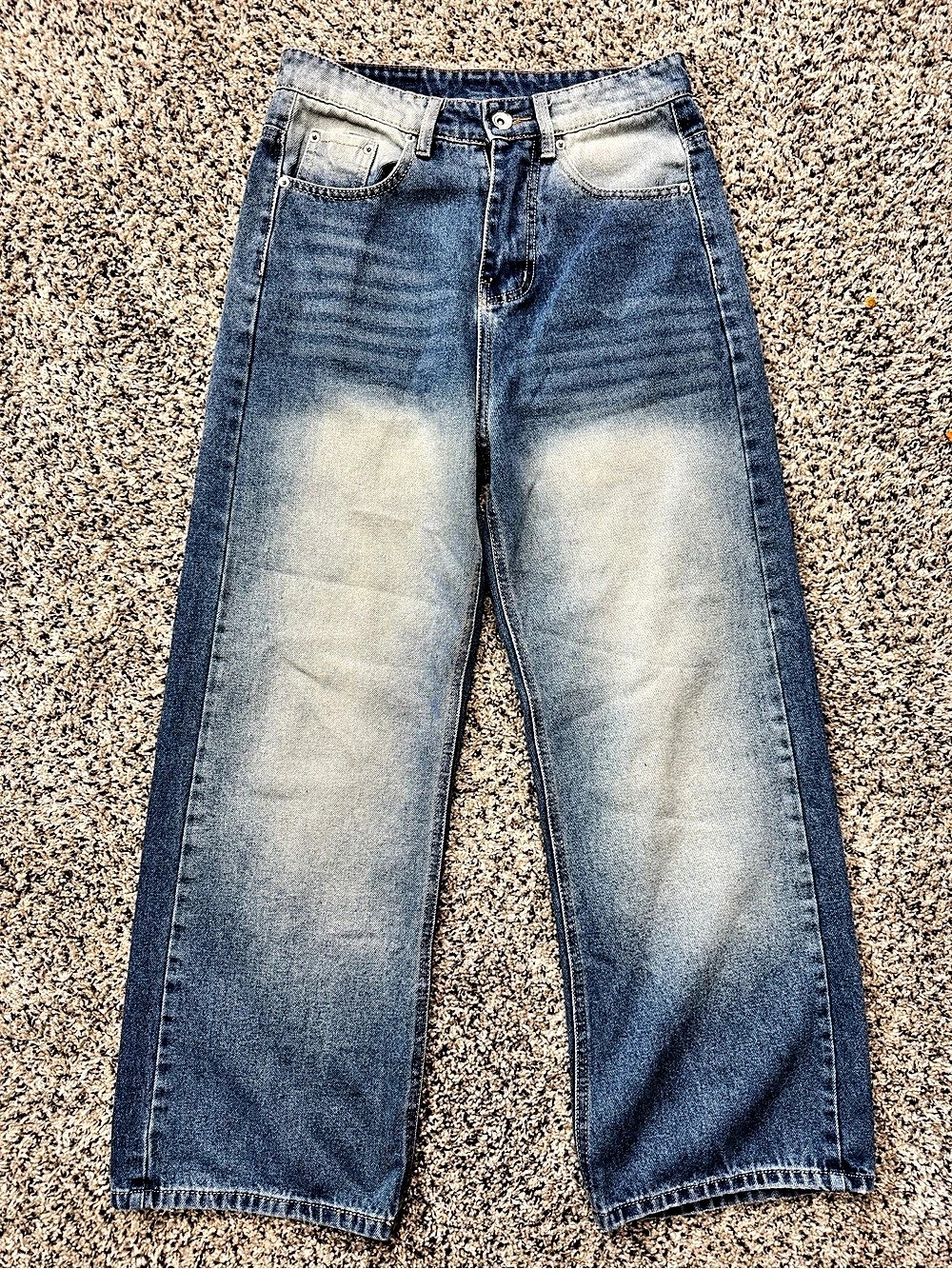 WHOSE Straight Leg Jeans in Blue